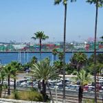 Los Angeles Harbor, across the street from property.  This would be the view from the second story and above.